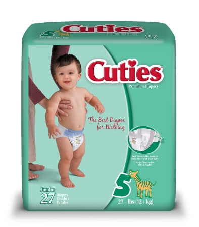 Baby Diaper Cuties® Size 5 - Unsex - Child